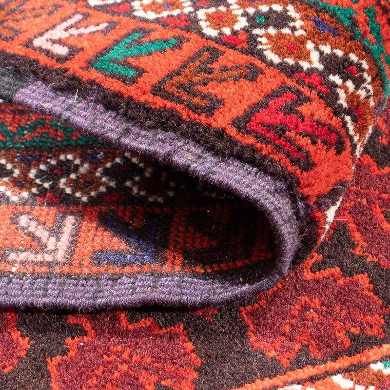 Belutsch Rug - Prayer Rug - 155 x 103 cm - red