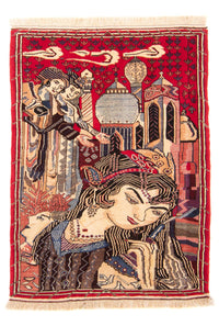 Belutsch Rug - 124 x 89 cm - multicolored