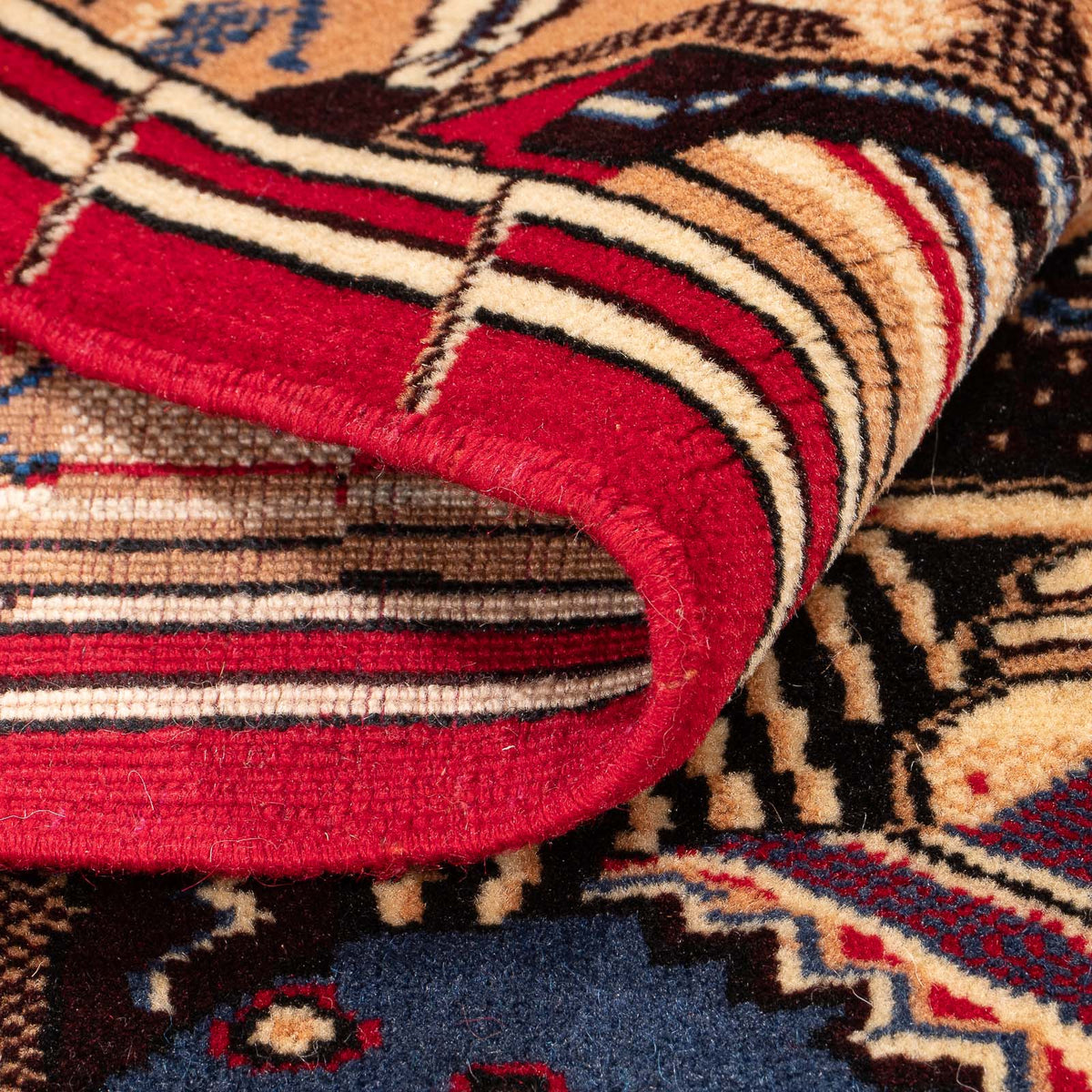 Belutsch Rug - 124 x 89 cm - multicolored