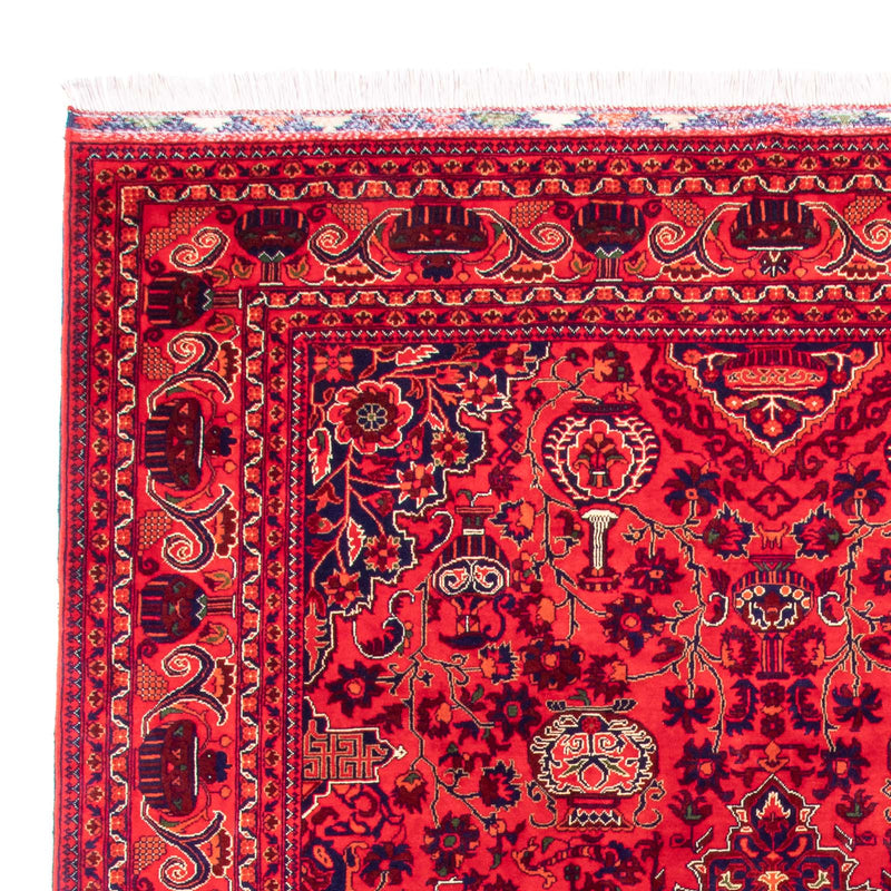 Afghan Rug - 355 x 256 cm - red
