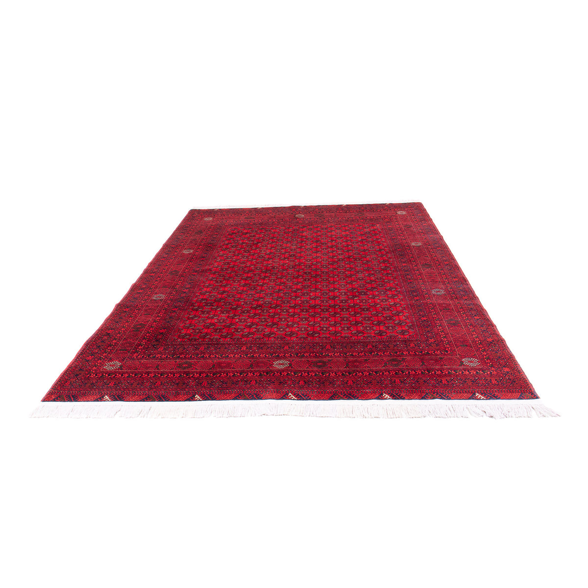 Afghan Rug - Bukhara - 290 x 196 cm - red