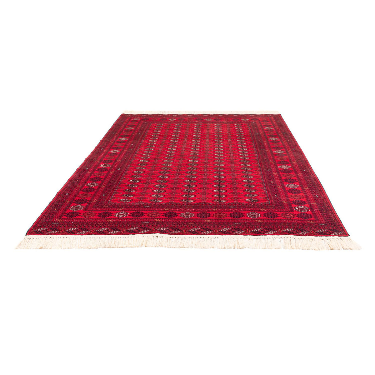 Afghan Rug - Bukhara - 282 x 200 cm - red