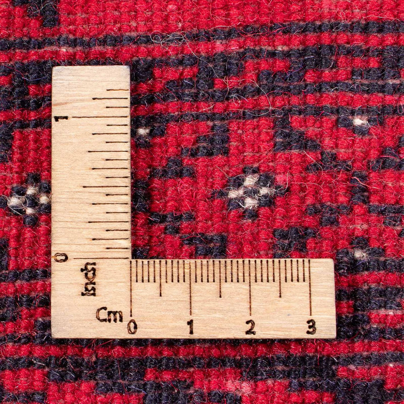 Afghan Rug - Bukhara - 282 x 200 cm - red