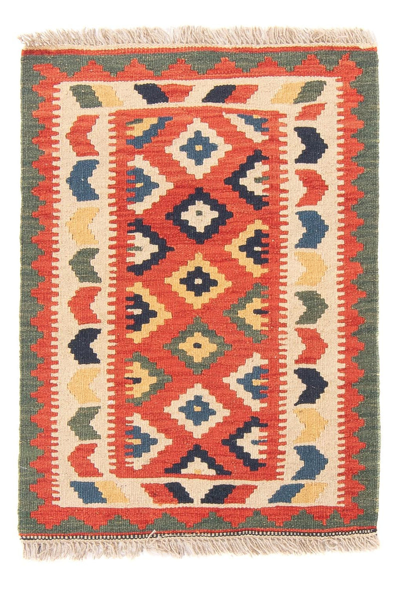 Kelim Rug - Oriental - 97 x 66 cm - red