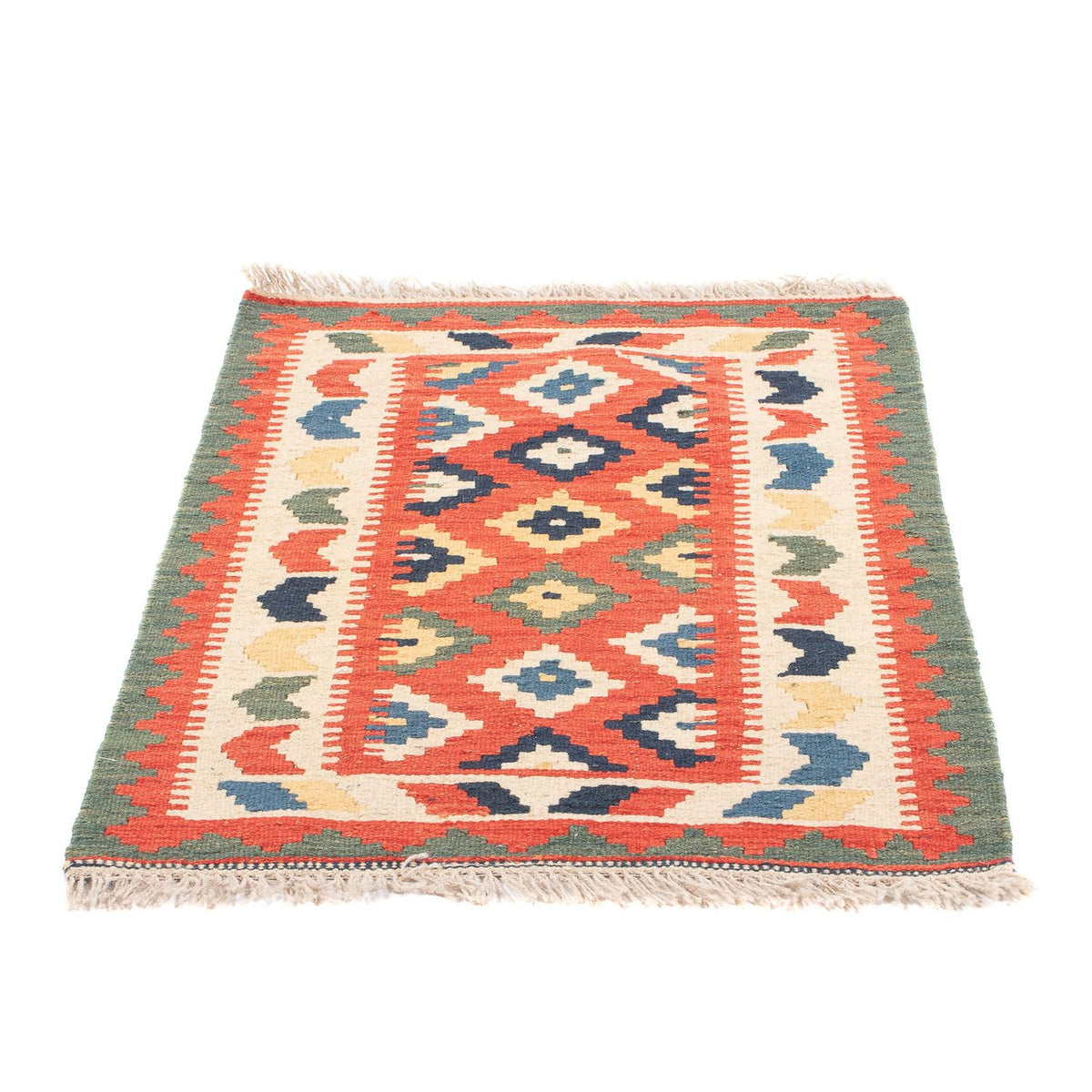 Kelim Rug - Oriental - 97 x 66 cm - red