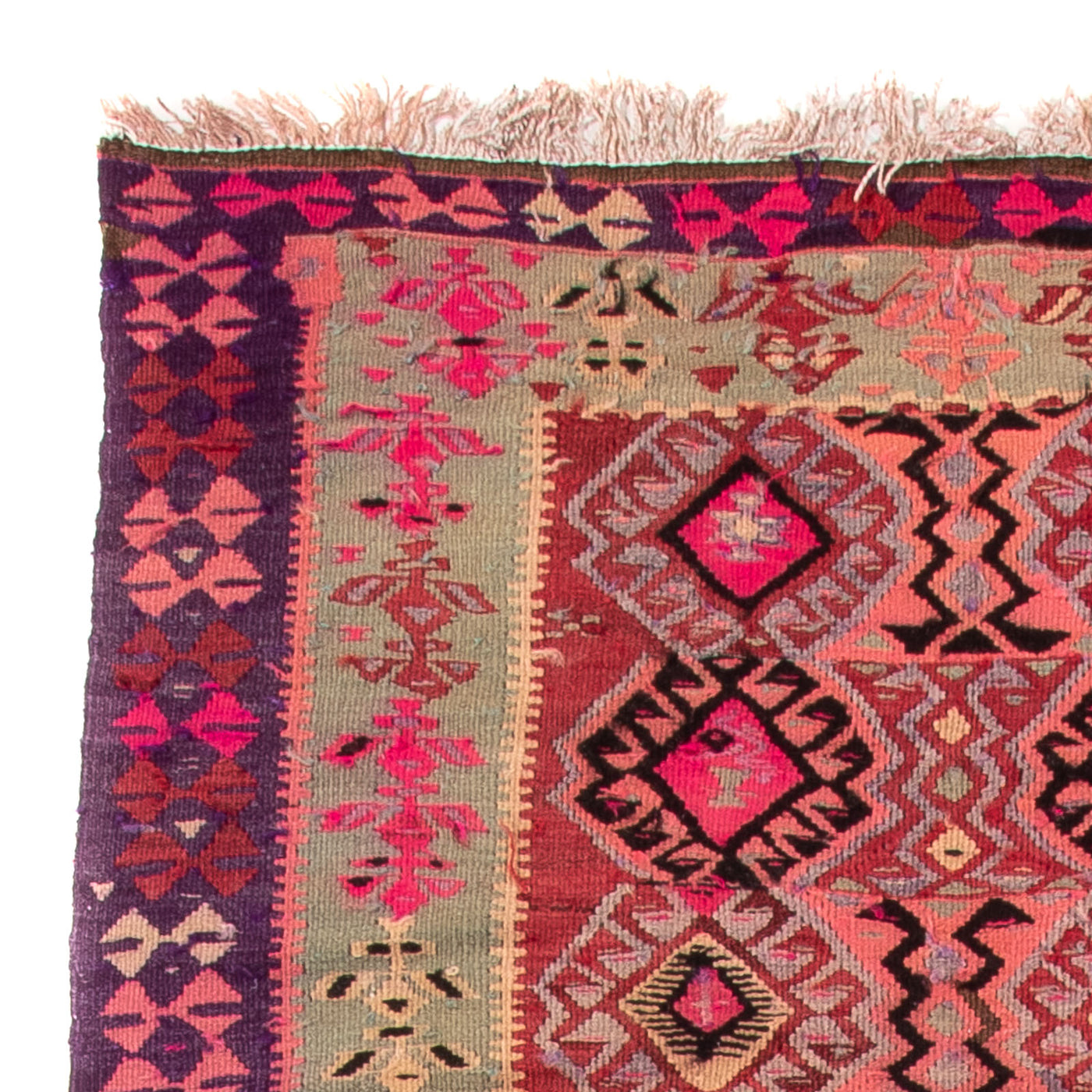 Antique Kilim Rug 374x129cm