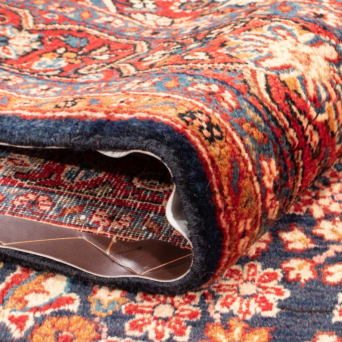 Perser Rug - Nomadic - 264 x 134 cm - dark blue