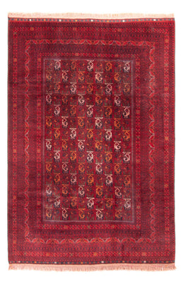 Afghan Rug - 293 x 202 cm - red