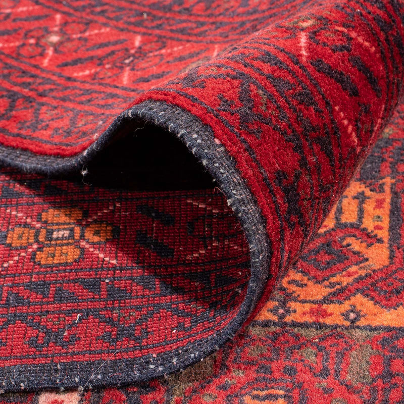 Afghan Rug - 293 x 202 cm - red