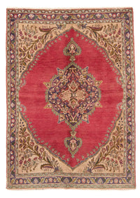 Perser Rug - Tabriz - 203 x 145 cm - red
