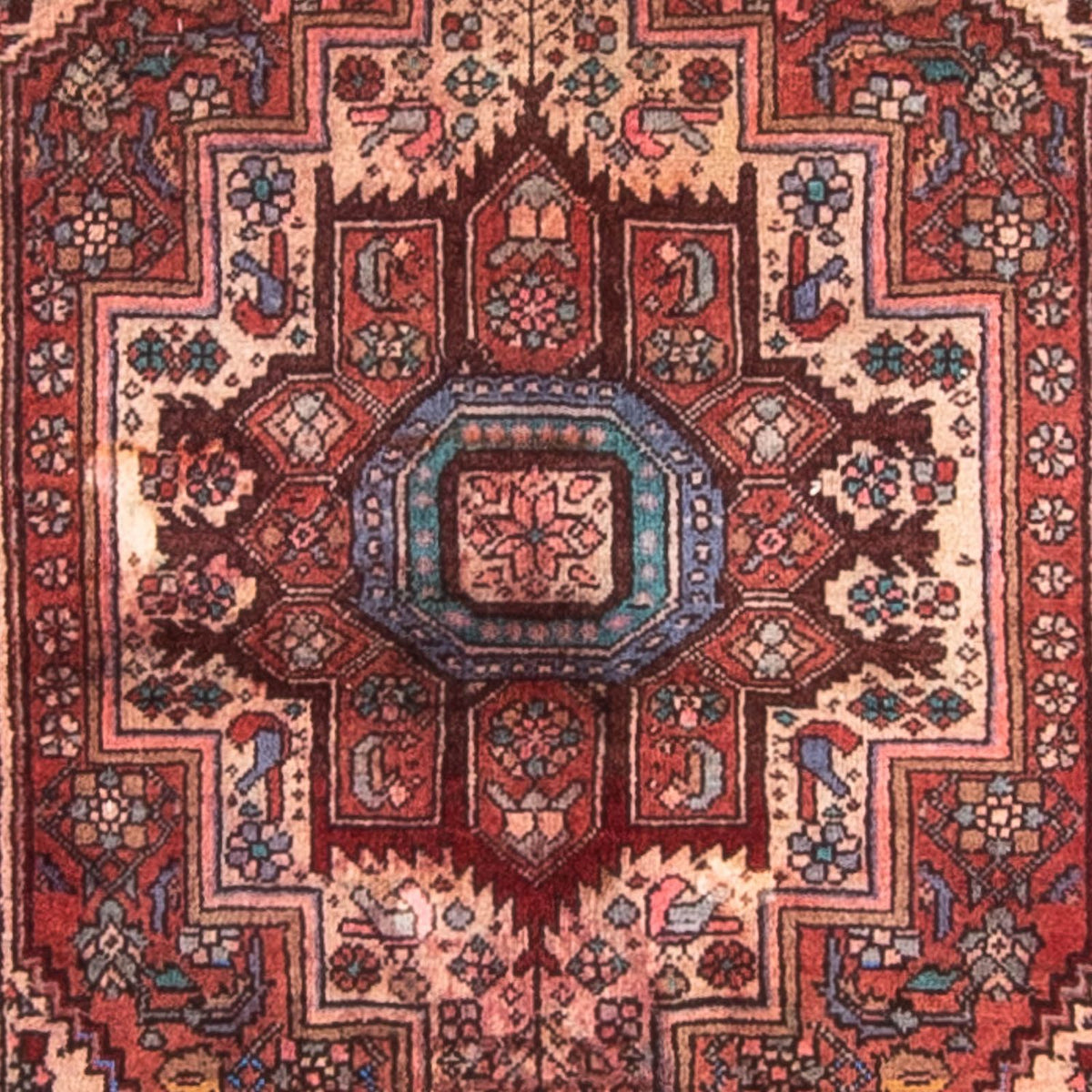 Perser Rug - Nomadic - 128 x 78 cm - brown