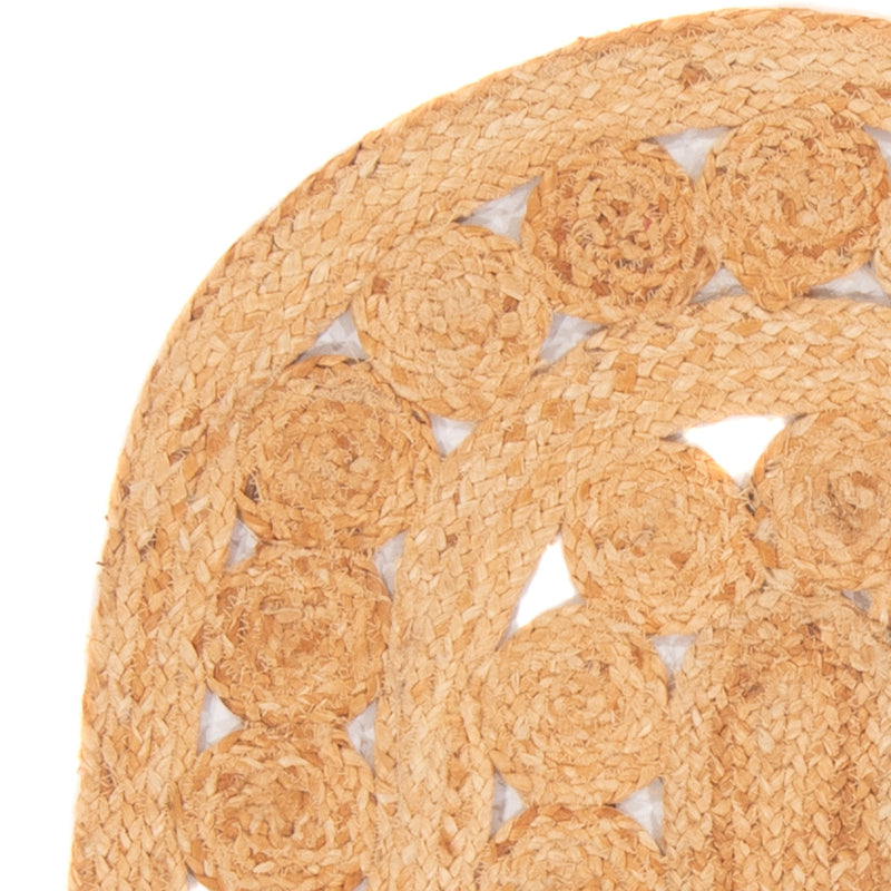 Sisal Rug oval  - 91 x 61 cm - natural