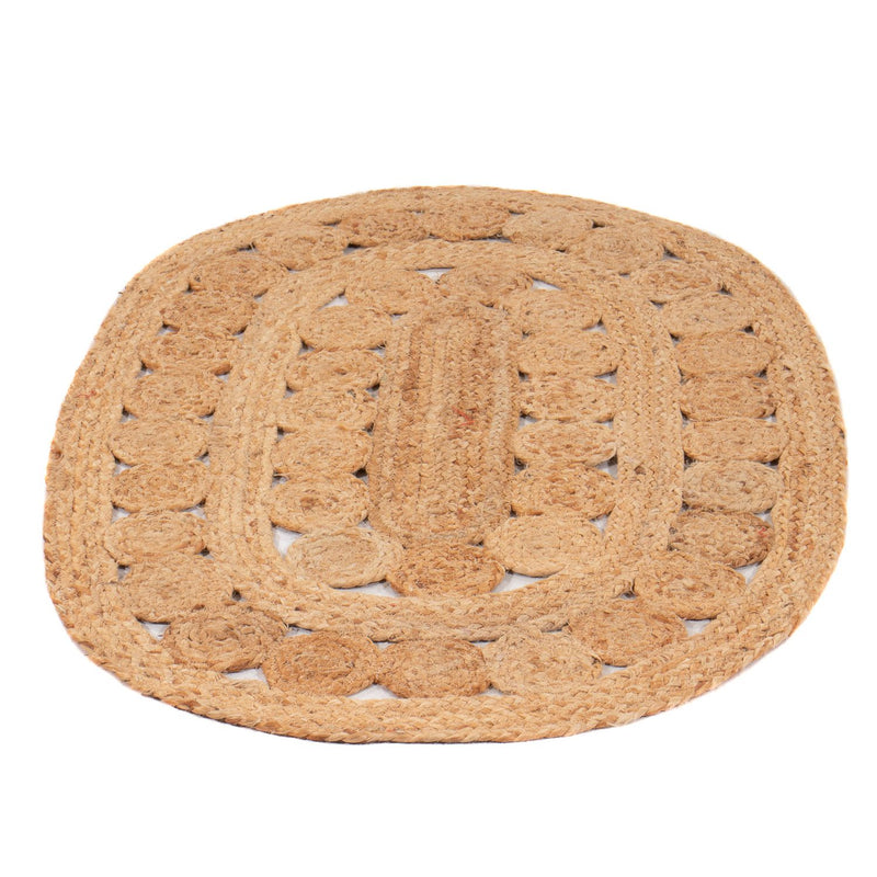 Sisal Rug oval  - 91 x 61 cm - natural