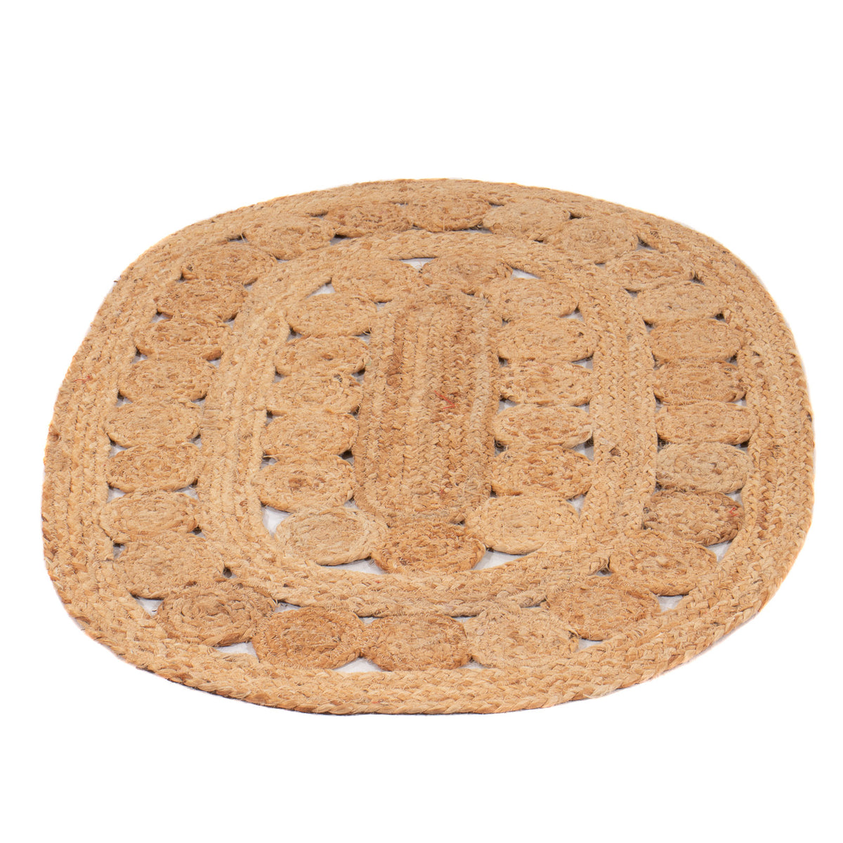 Sisal Rug oval  - 91 x 61 cm - natural