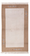 Nepal Rug 90x160cm - Wool Rug - Rectangle / Cream / 90 x 160 cm Rectangle
