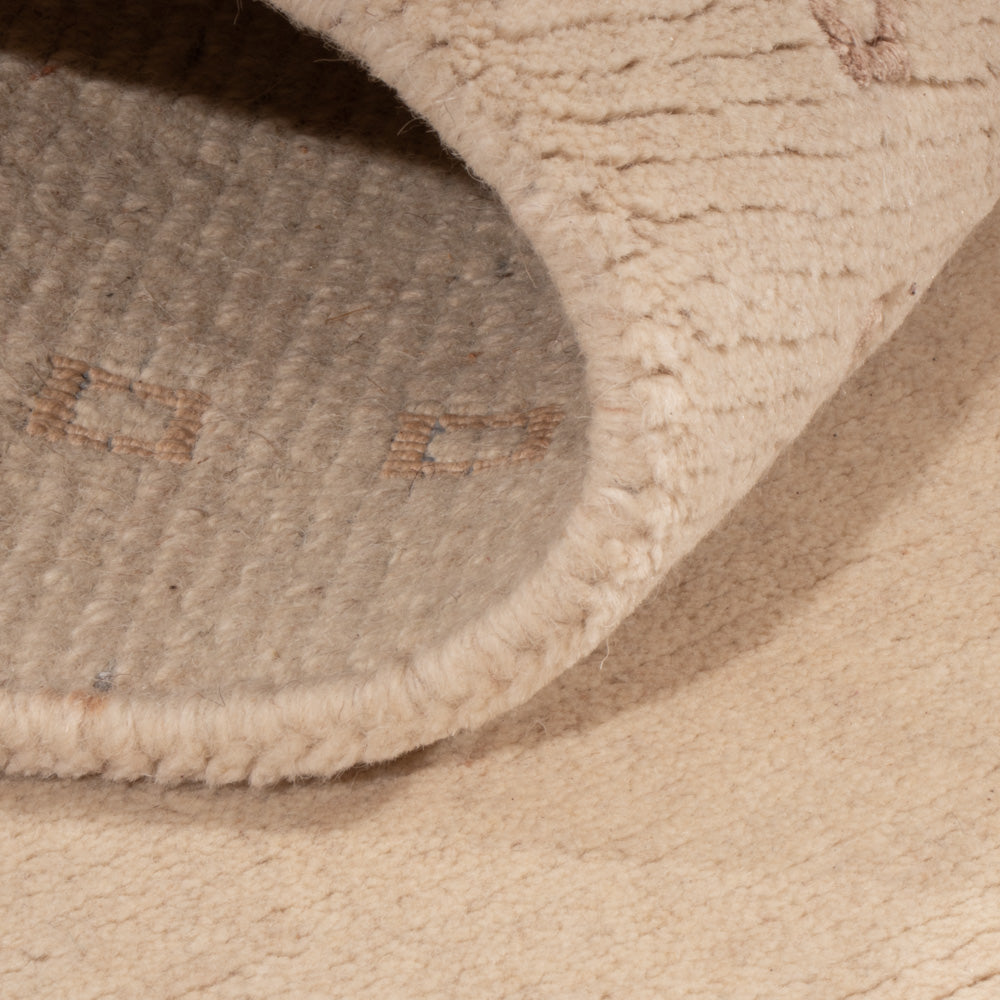 Runner Nepal Rug - 155 x 91 cm - cream