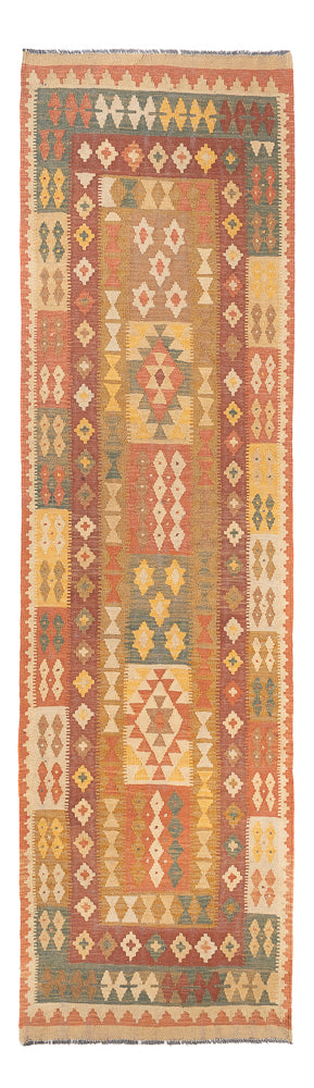 Runner Kelim Rug - Splash - 315 x 95 cm - multicolored