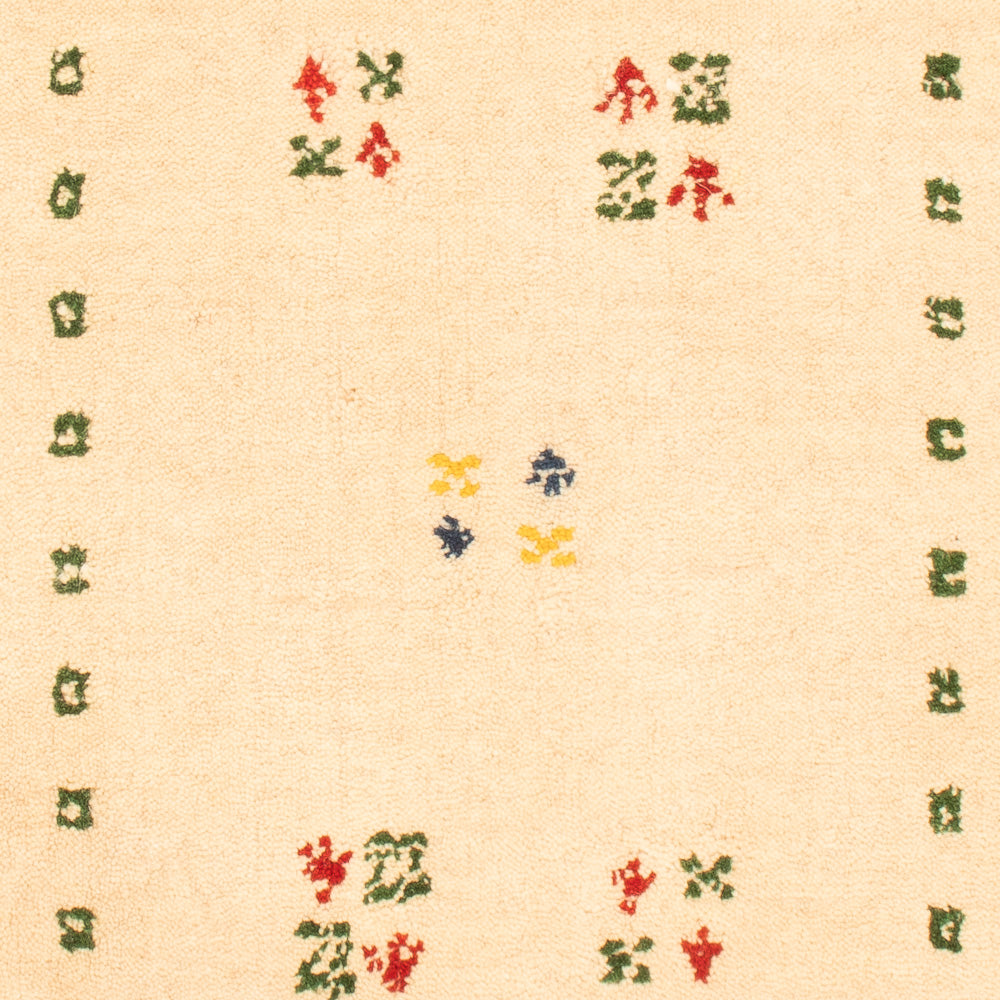 Gabbeh Rug - Loribaft Softy - 90 x 60 cm - beige