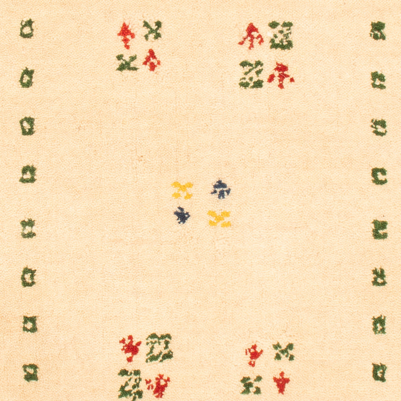 Gabbeh Rug - Loribaft Softy - 90 x 60 cm - beige