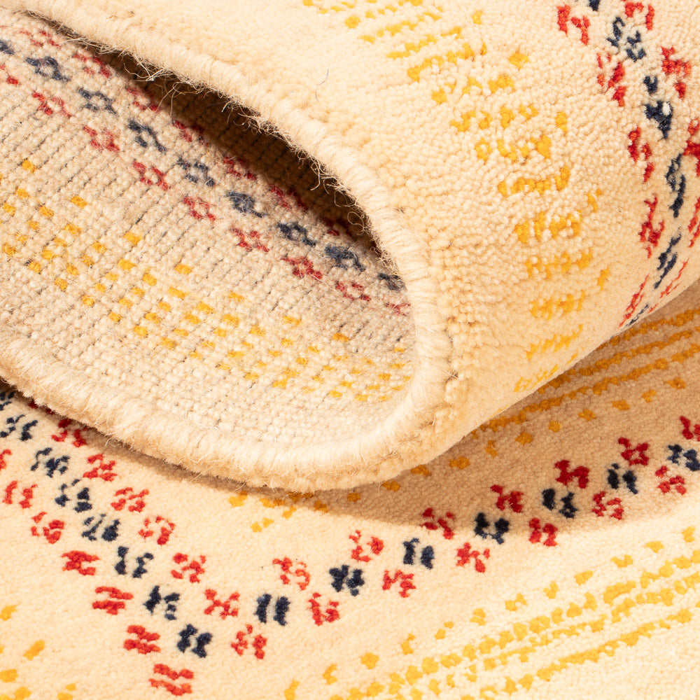 Gabbeh Rug - Loribaft Softy - 90 x 60 cm - beige