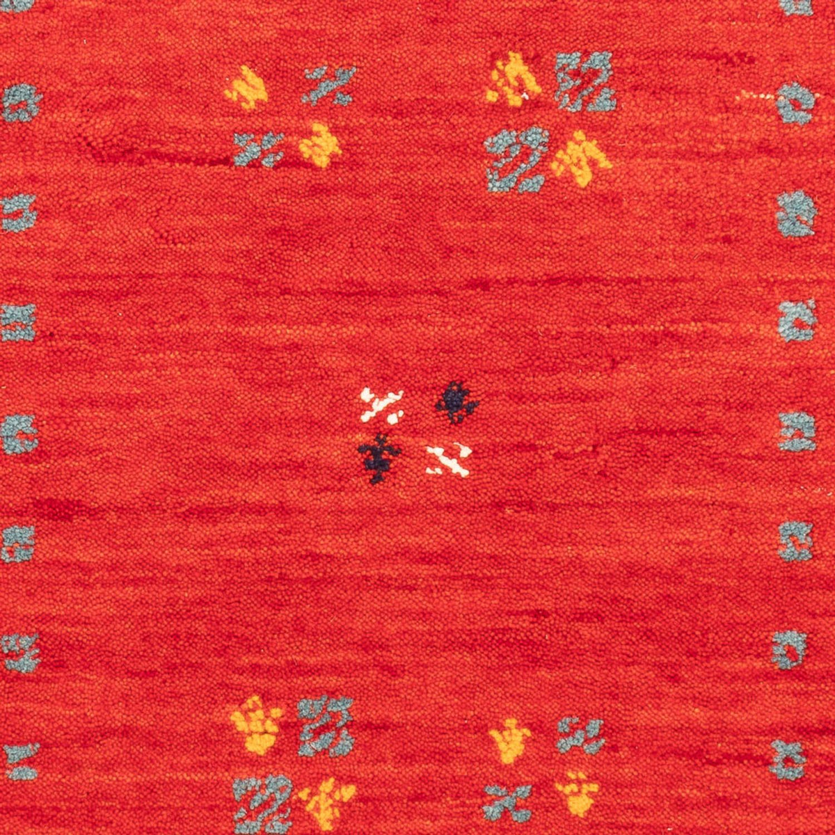 Gabbeh Rug - Loribaft Softy - 90 x 60 cm - red