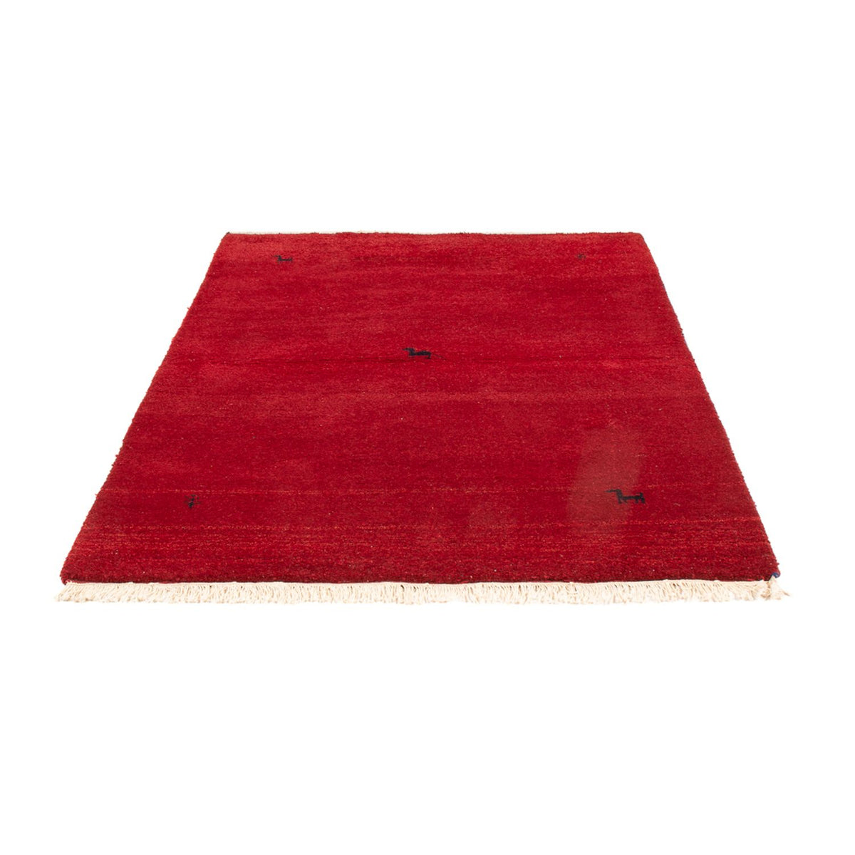 Gabbeh Rug - Indus - 180 x 120 cm - bordeaux red