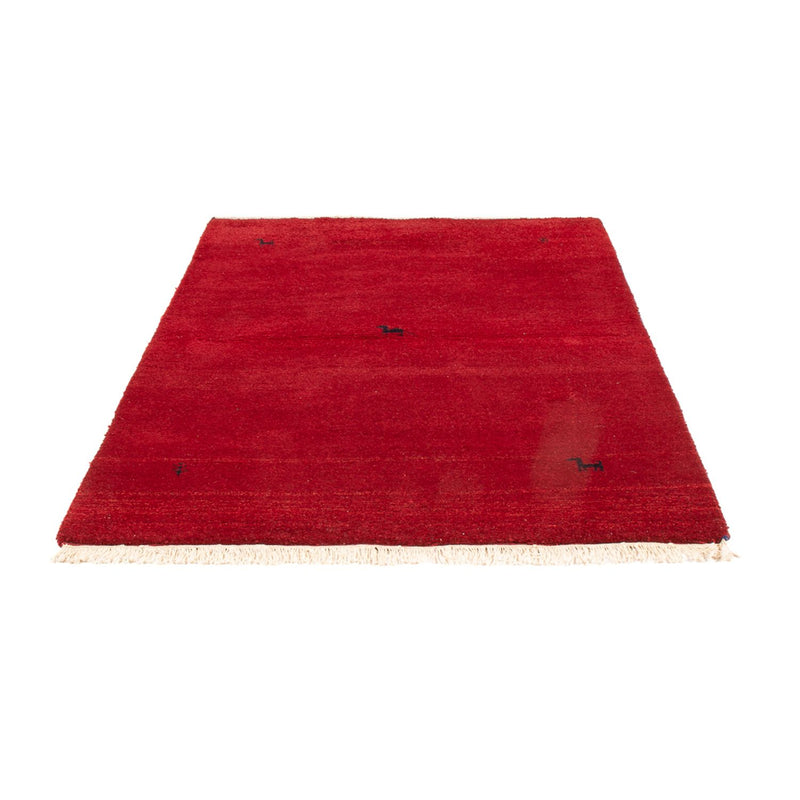 Gabbeh Rug - Indus - 180 x 120 cm - bordeaux red
