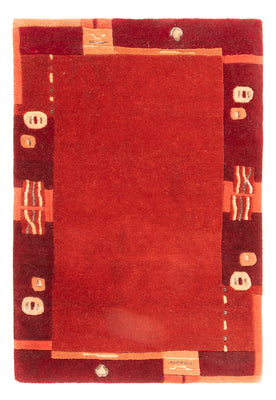 Nepal Rug - 90 x 60 cm - red