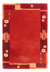 Nepal Rug - 90 x 60 cm - red