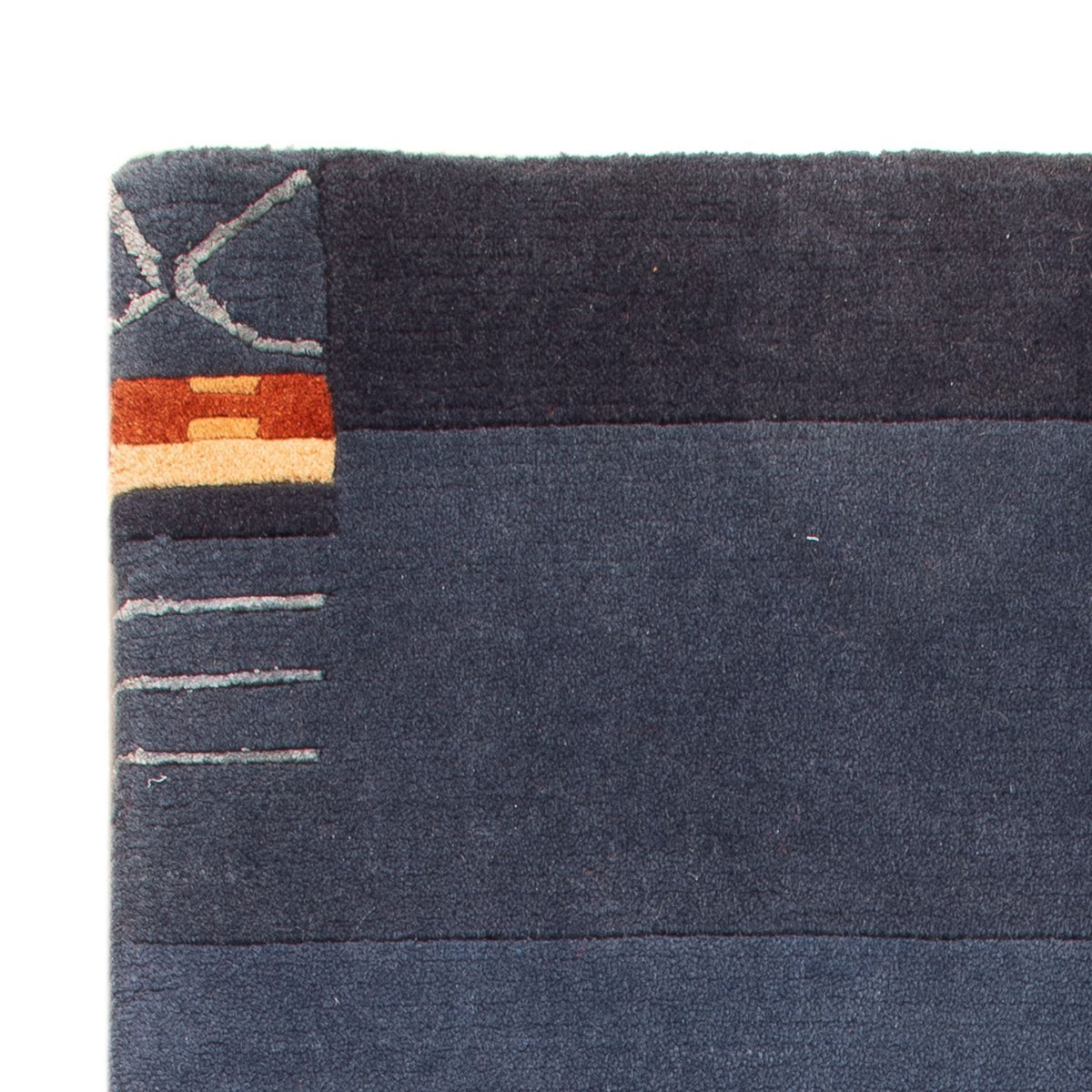 Nepal Rug - 90 x 60 cm - dark blue