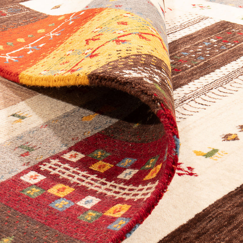 Gabbeh Rug - Loribaft Softy - 240 x 170 cm - multicolored