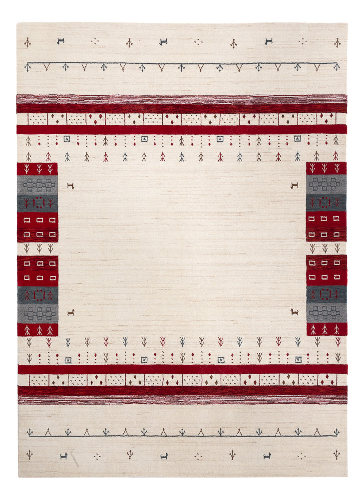 Gabbeh Rug - Loribaft Softy - 240 x 170 cm - multicolored