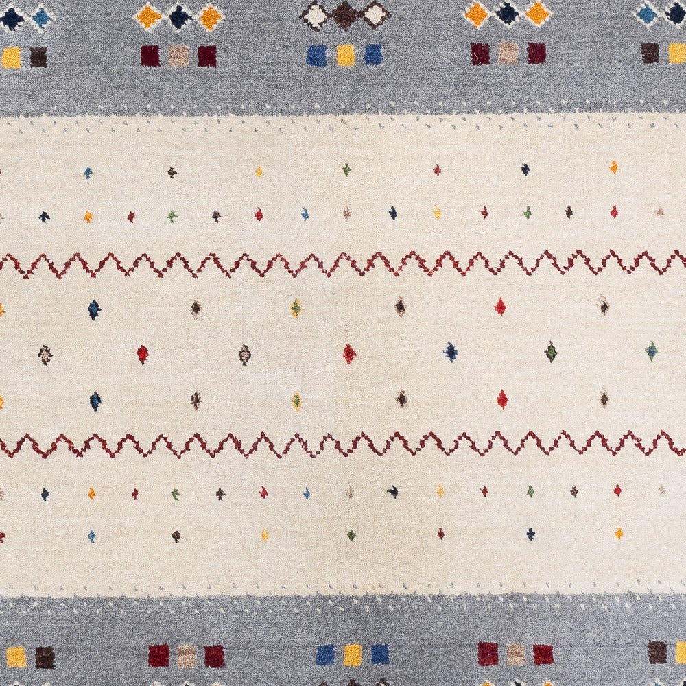 Gabbeh Rug - Loribaft Softy - 240 x 170 cm - multicolored