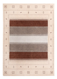 Gabbeh Rug - Loribaft Softy - 240 x 170 cm - light beige
