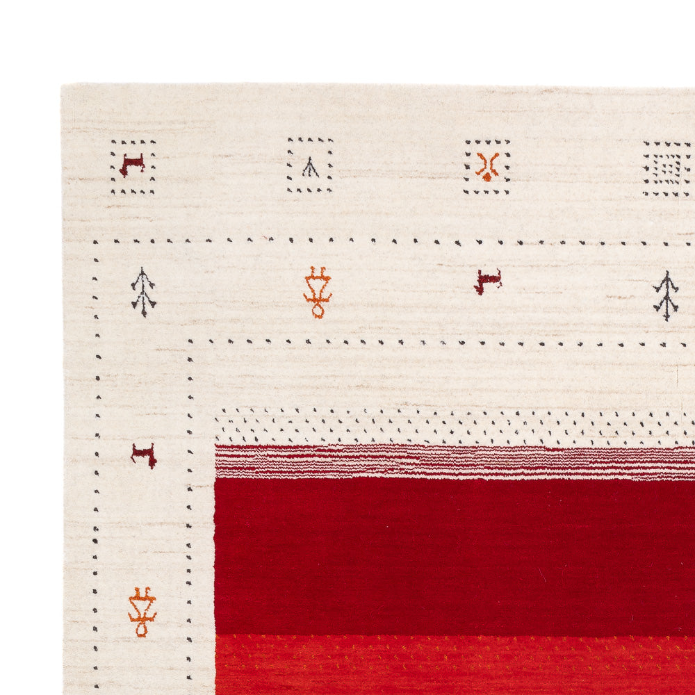 Gabbeh Rug - Loribaft Softy - 240 x 170 cm - multicolored