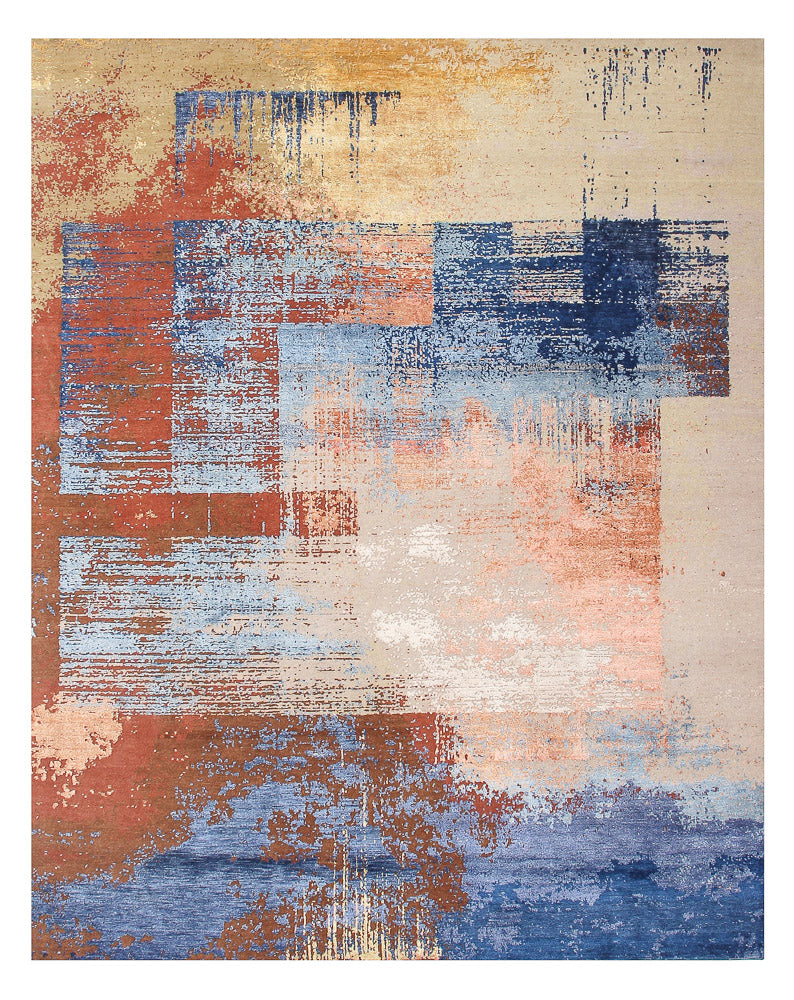 Designer Rug - 313 x 242 cm - multicolored
