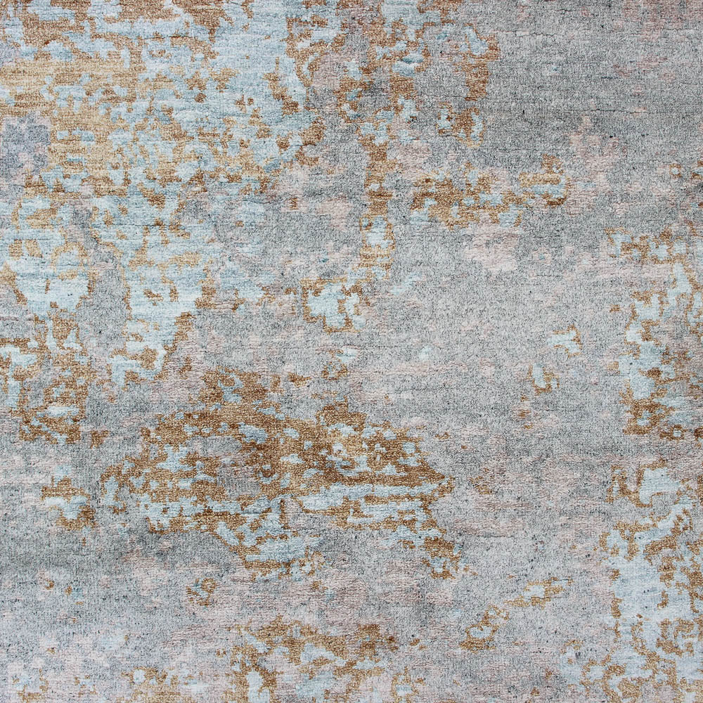 Designer Rug - 309 x 241 cm - silver