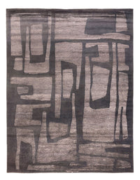 Designer Rug - 241 x 179 cm - anthracite
