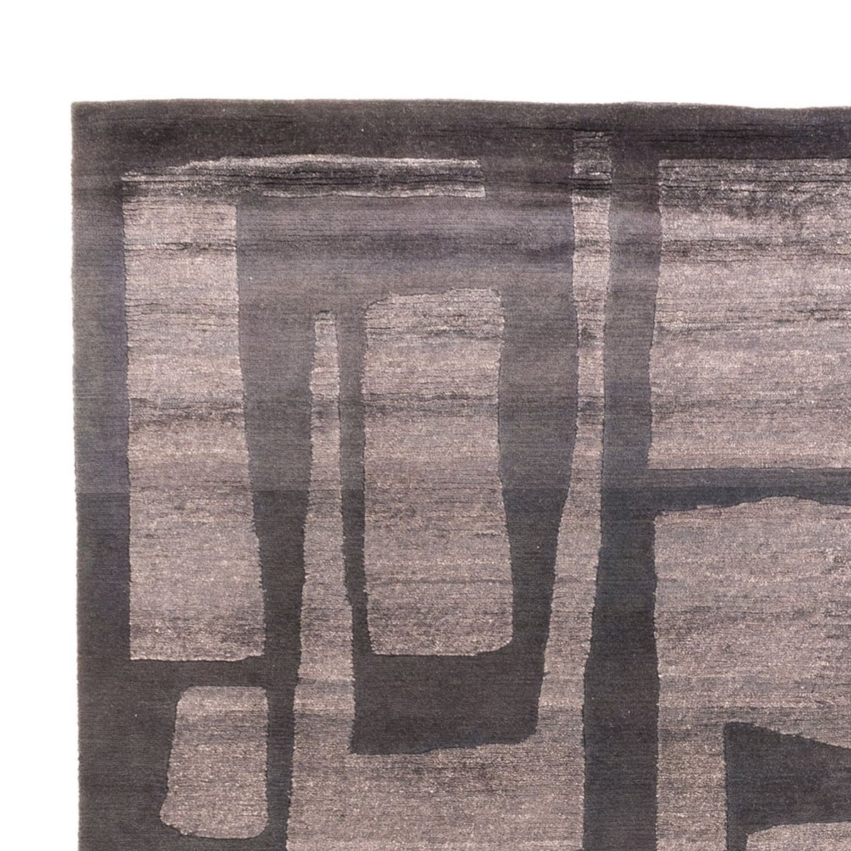 Designer Rug - 241 x 179 cm - anthracite