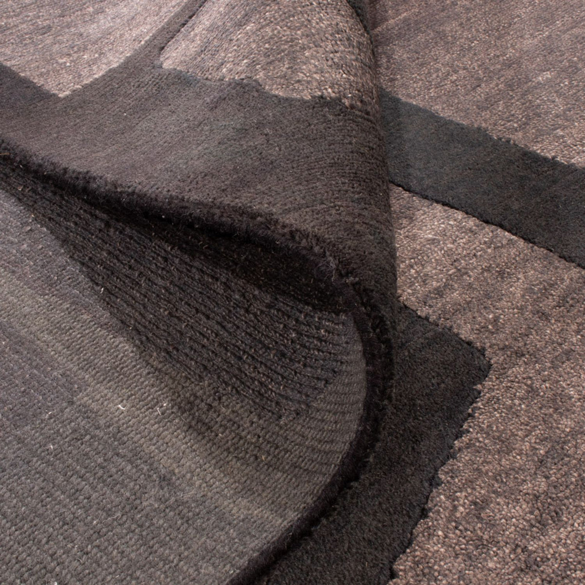 Designer Rug - 241 x 179 cm - anthracite