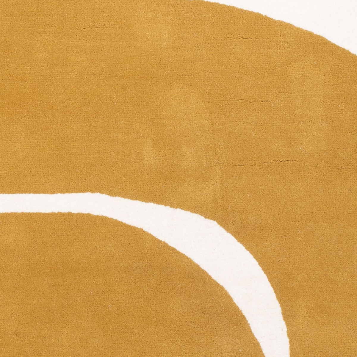 Designer Rug - 200 x 140 cm - gold