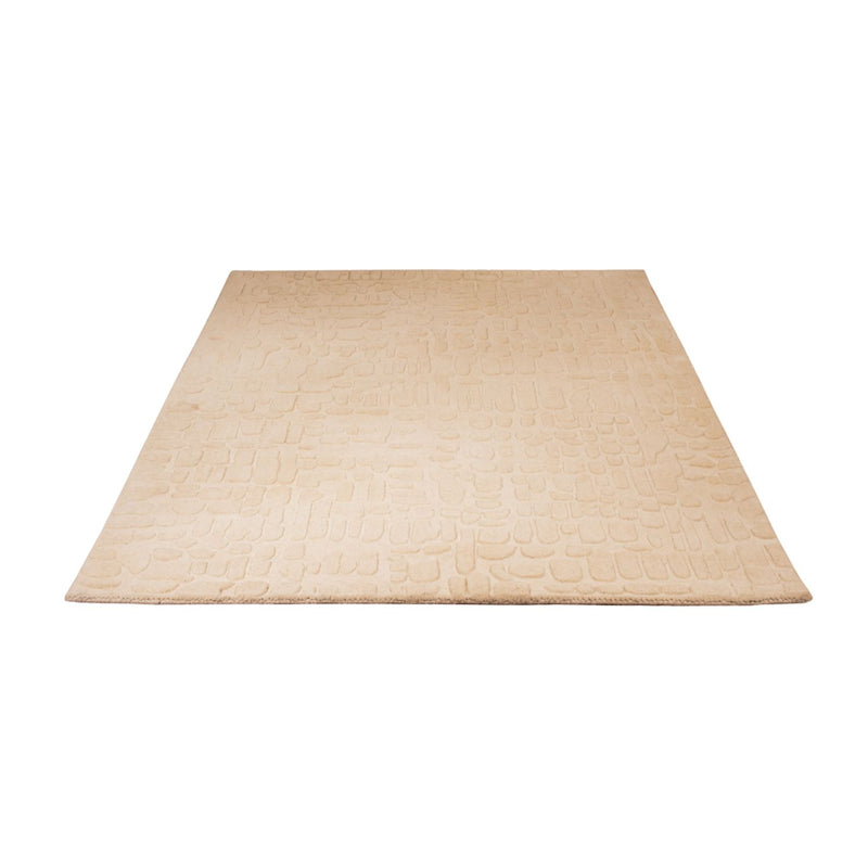 Wool Rug - 200 x 140 cm - beige