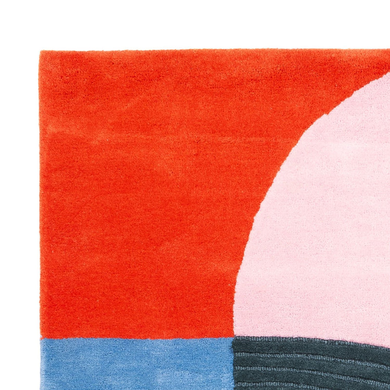 Designer Rug - 200 x 140 cm - multicolored