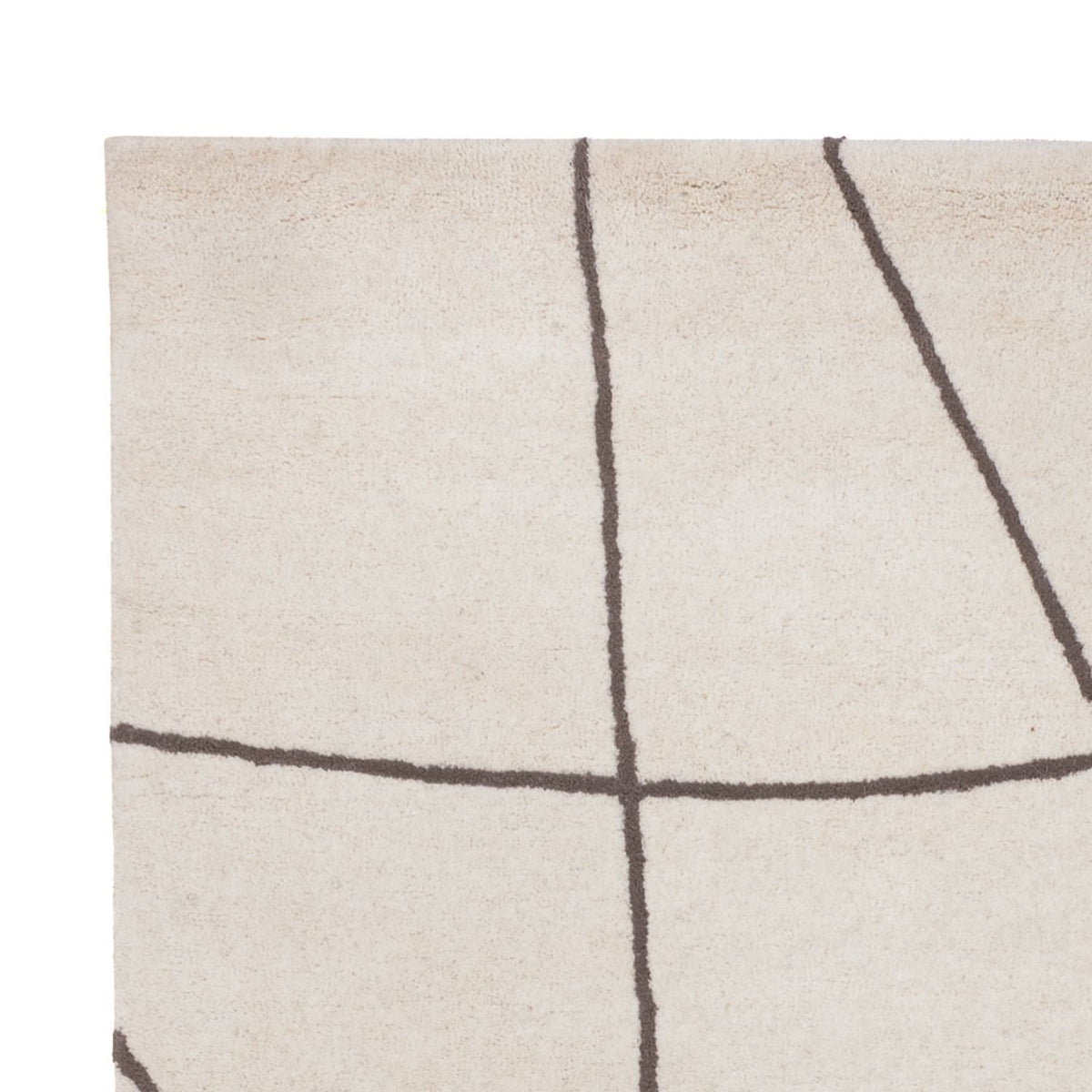 Wool Rug - 200 x 140 cm - beige