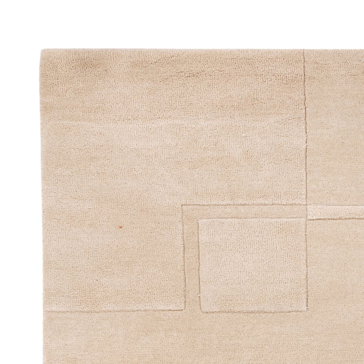 Wool Rug - 200 x 140 cm - beige