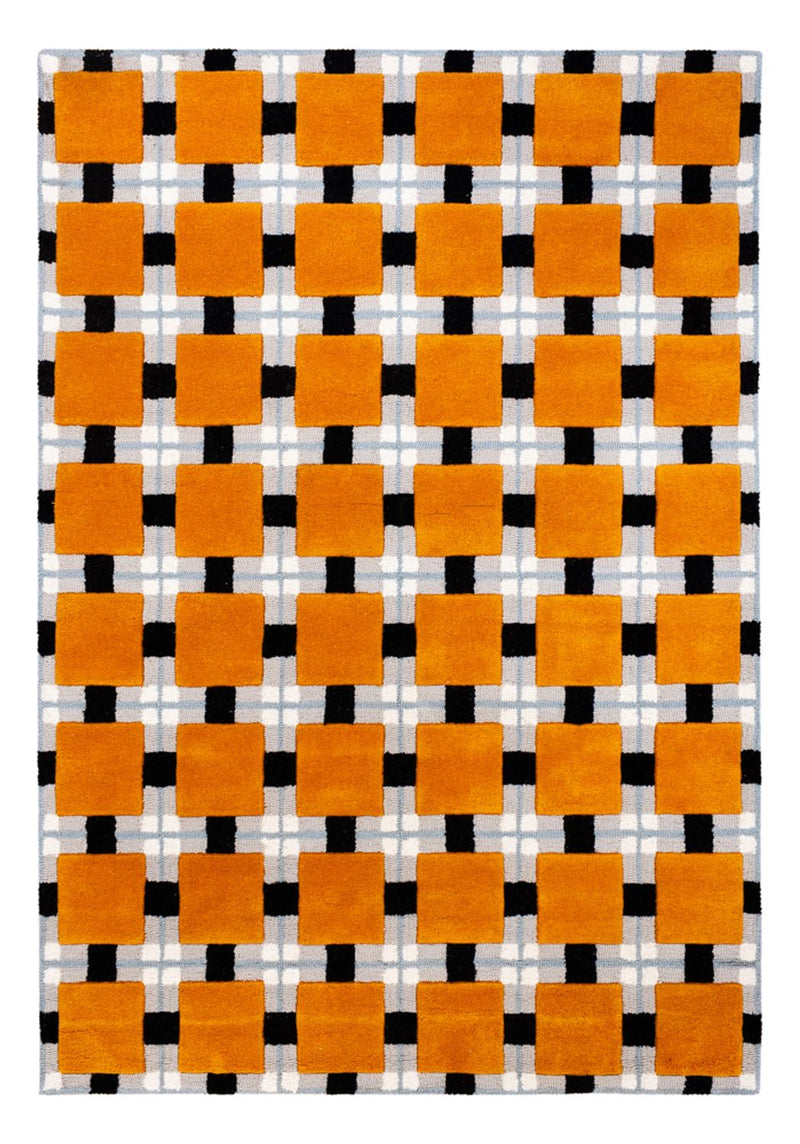 Designer Rug - 200 x 140 cm - gold