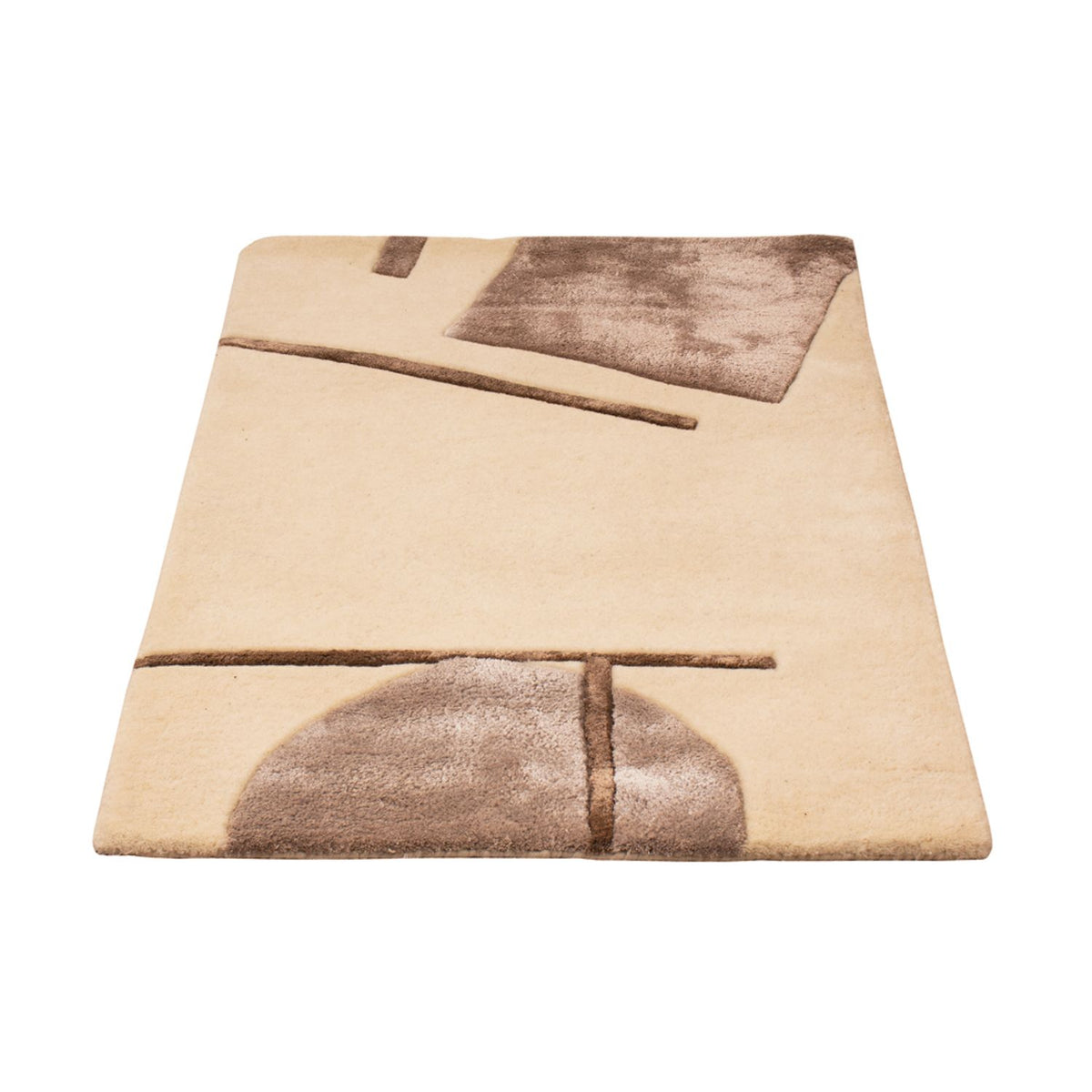 Designer Rug - 90 x 60 cm - cream