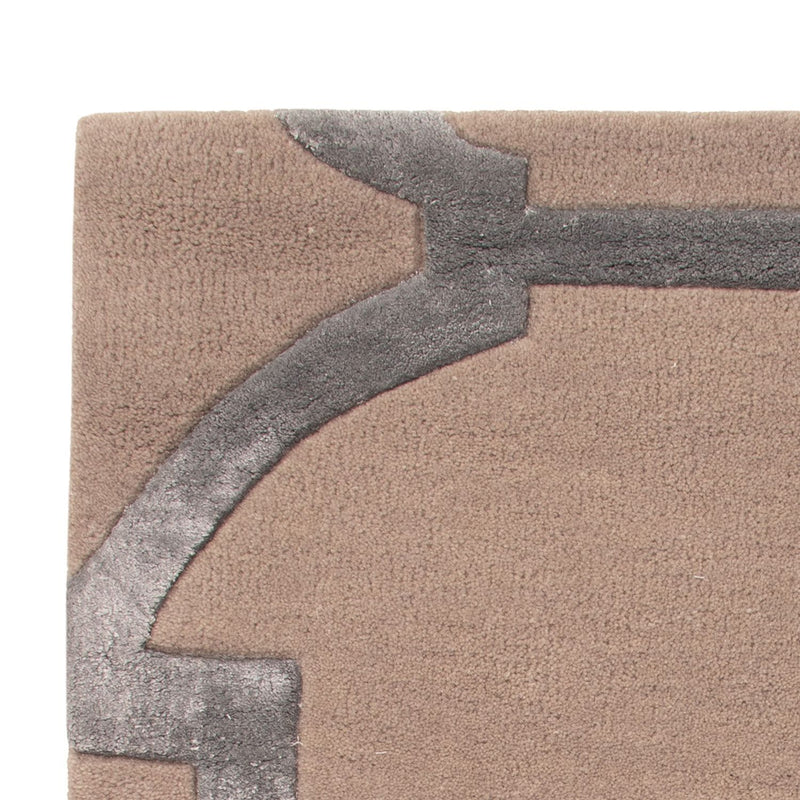 Designer Rug - 90 x 60 cm - silver