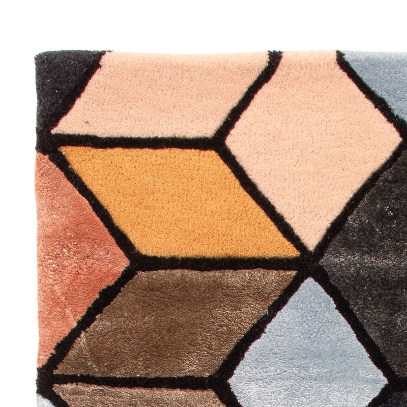 Designer Rug - 90 x 60 cm - multicolored