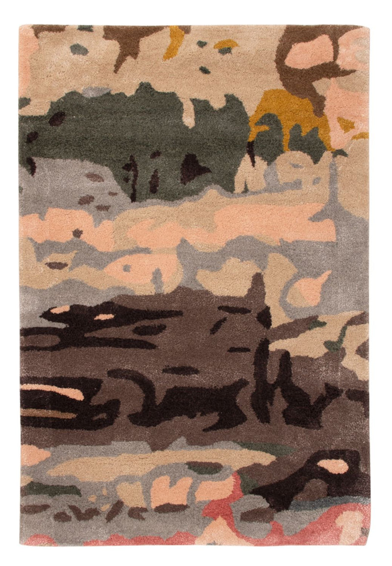 Designer Rug - 90 x 60 cm - multicolored